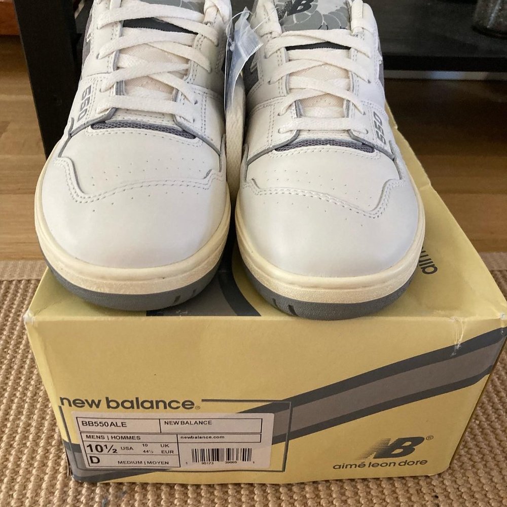 AIME LEON DORE NEW BALANCE 550 SILVER - Picture 4 of 4